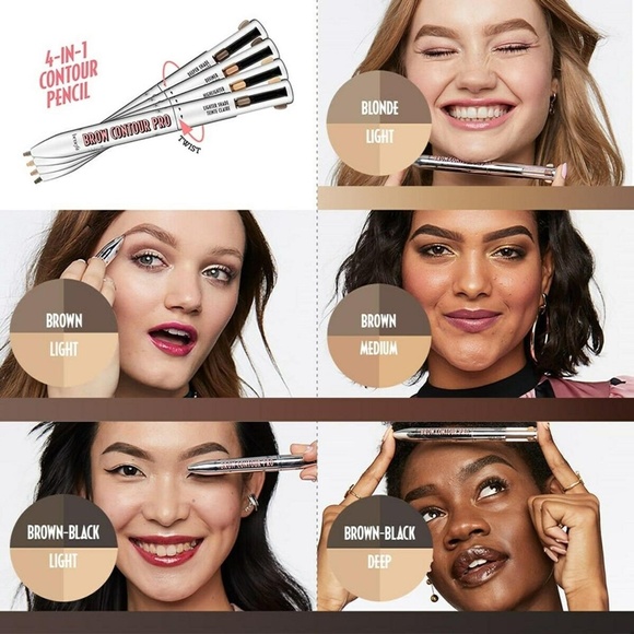 NEW⭐️⭐️⭐️BENEFIT Brow Contour Pro-BROWN-BLK LIGHT - Picture 2 of 5
